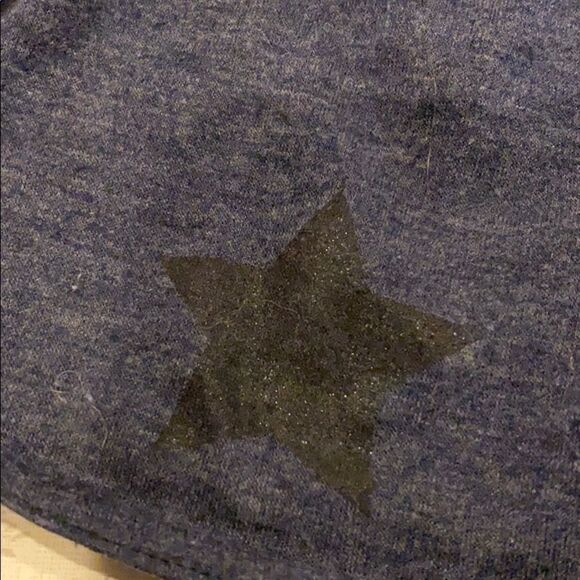Terez Girls Blue Shorts with Black Stars - Picture 3 of 6